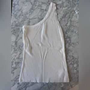 Wilfred knit one shoulder top